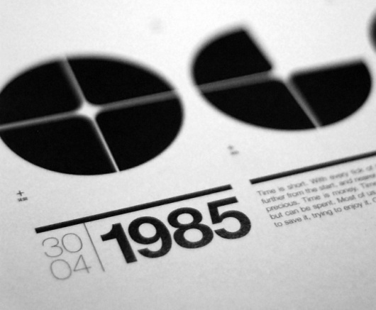 1985.2 | Poster #swiss #design #graphic #minimalism #poster #typography