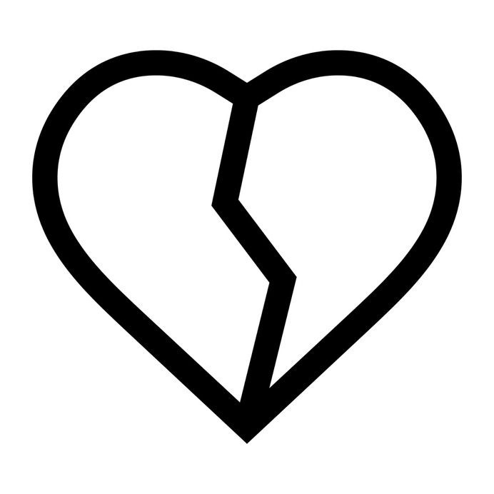 See more icon inspiration related to heartbreak, shapes and symbols, broken heart, heart and shapes on Flaticon.