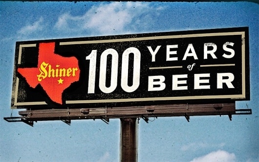 • SHINER BILLBOARDS : CURTIS JINKINS #beer #billboard