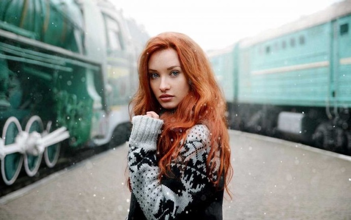 Stunning Redhead Portraits by Vitaliy Zubchevskiy