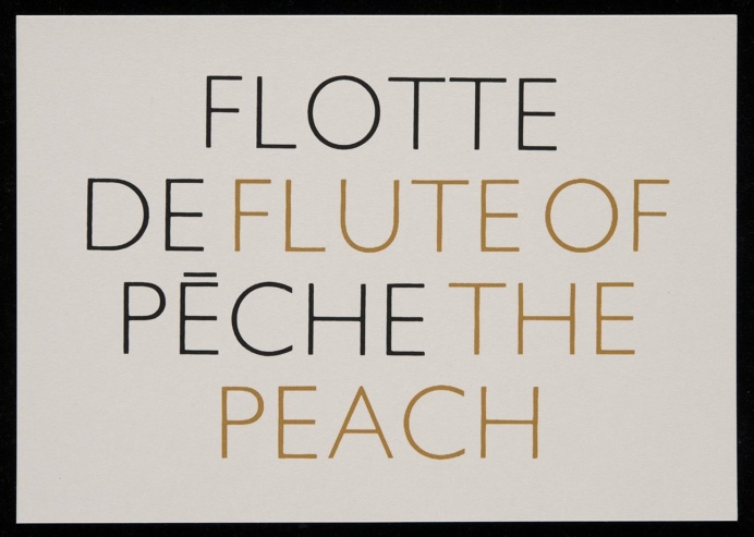 'Flotte de pêche postcard design', Ian Hamilton Finlay, Ron Costley, [1974] – Tate Archive | Tate