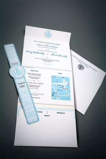 Amy and Jamie Wedding Invitation | Awesome Design Inspiration #design #branding
