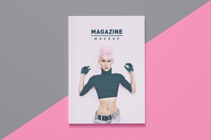 A4 Magazine Mockup