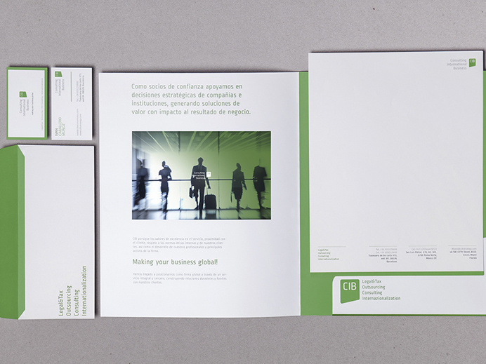 Branding for CIB Spain Investing Company- TBP #brand #design #branding