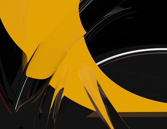 Yellow (0-) DNA - Structured Art™
