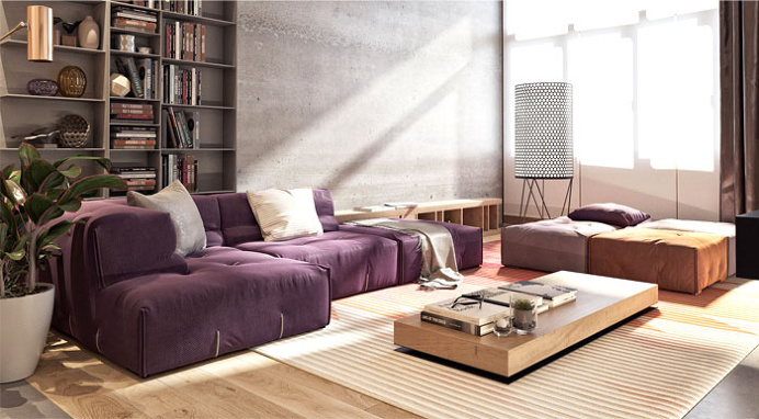 Penthouse in Kiev by S&T Architects -#decor, #interior, #homedecor,
