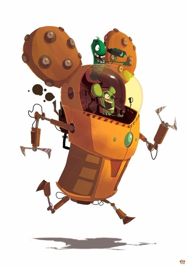 Character Illustrations by Ido Yehimovitz #arts #illustrations #inspirations