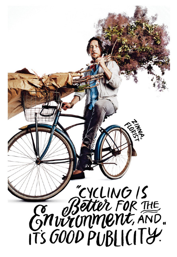 This Is New York Angela Southern :: Hand Lettering & Illustration #bicycle #bike