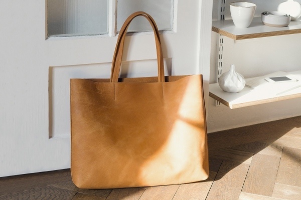 Kathrin Heubeck leather bag handmade
