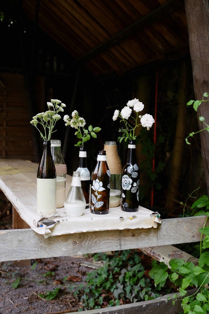 #handpainted #bottles #recycle