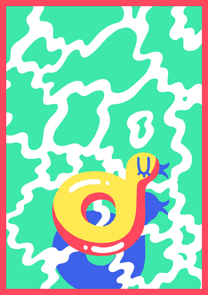 Vibrant and bold work from French illustrator Marylou Faure #illustration