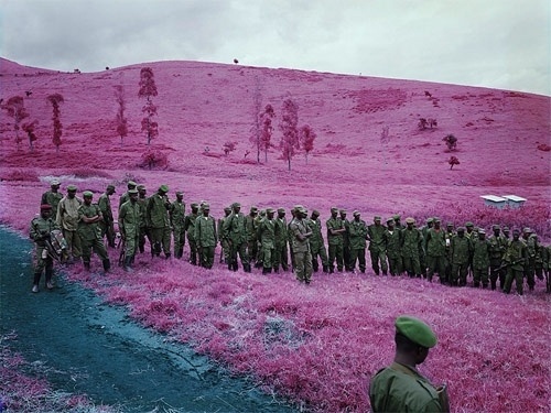 Richard Mosse - BOOOOOOOM! - CREATE * INSPIRE * COMMUNITY * ART * DESIGN * MUSIC * FILM * PHOTO * PROJECTS #kodak #mosse #congo #richard #film #infrared