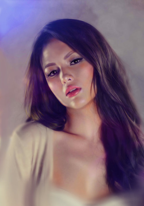 Ellen Adarna by SoulOfDavid #illustration #graphic #drawing #art