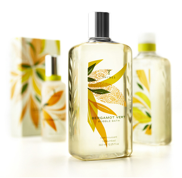 Thymes BergamotÂ Vert The Dieline #packaging #design #thymes