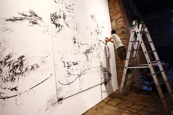 Abdelkader Benchamma #drawing #art #fine