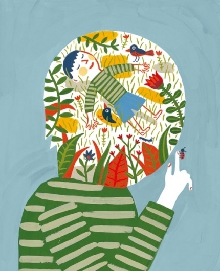 Laurent Moreau : Portfolio : Portfolio : A quoi penses-tu ? #illustration