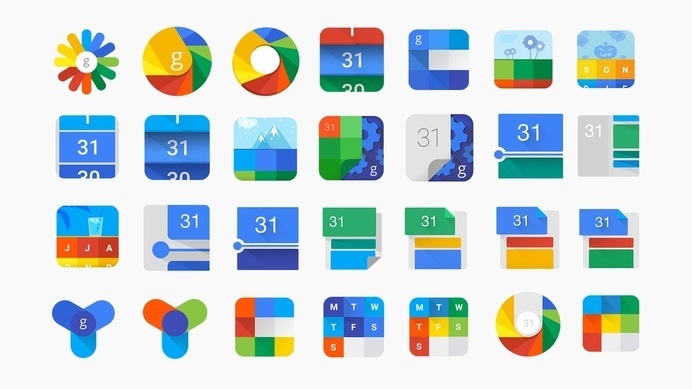 The Google Calendar app | Casestudy | B-Reel #google #icons