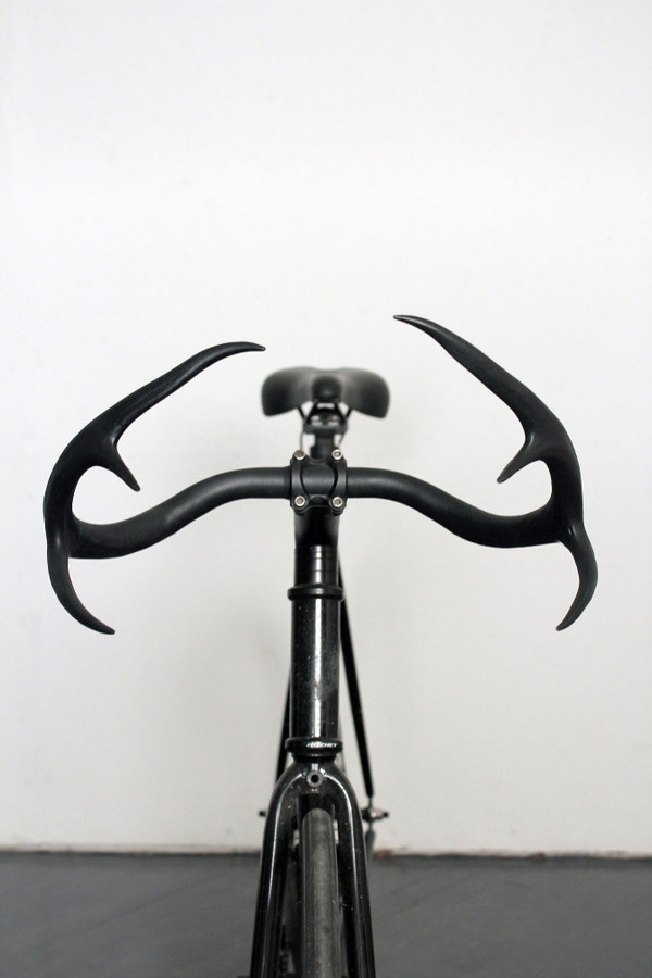 Between | User experience design #bicycle #antlers #bike #black