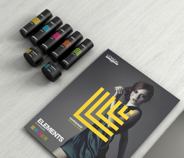 Lorealparis #packaging #label #silk #cosmetic #folder
