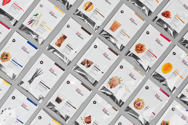 TonyÂ Ferguson packaging by Maud #clinical #white #packaging #food #clean #minimal