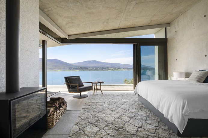 bedroom, Overberg, South Africa / SAOTA