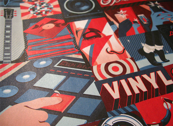 Scion Magazine 4 (the Music Issue) on Behance #bowie #scion #shimizu #retro #shingo #style