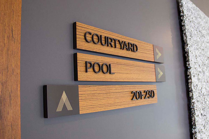 #signage #wayfinding #branding