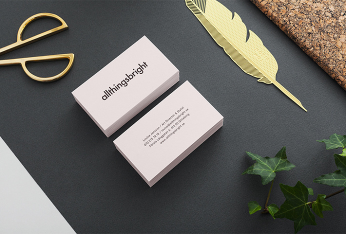 allthingsbright by Louise Jansson #business #cards
