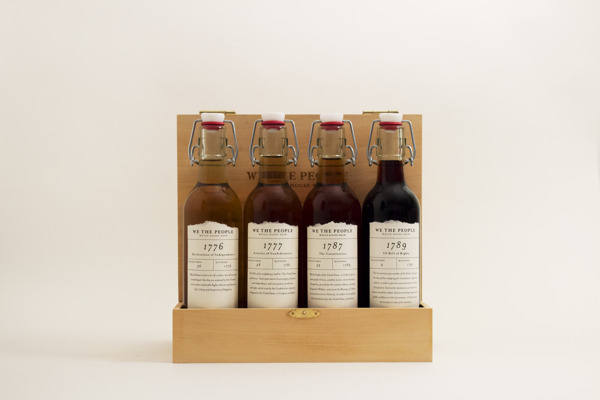 We the People, White House Brew on Behance #bottles