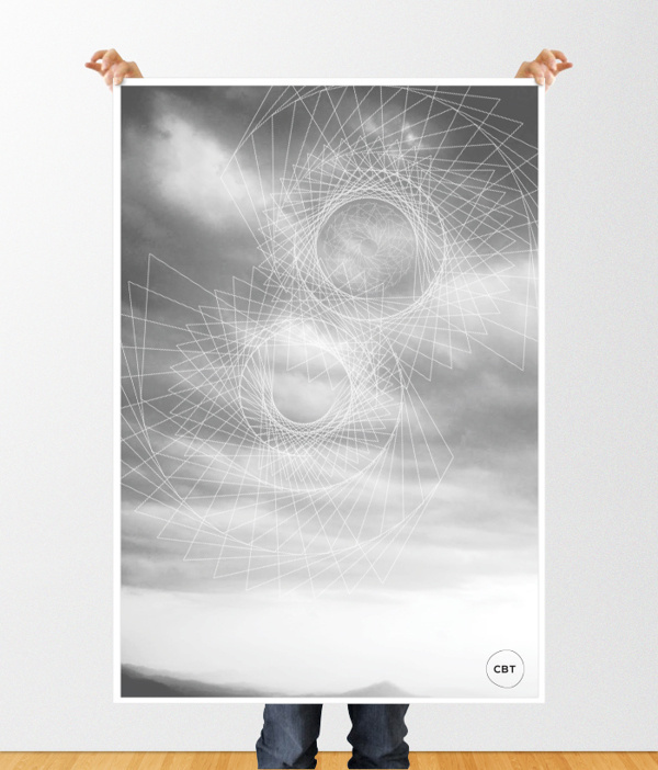 abs3 #abstract #polygon #print #design #graphic #experimental #geometric #triangle #poster #dark #3d