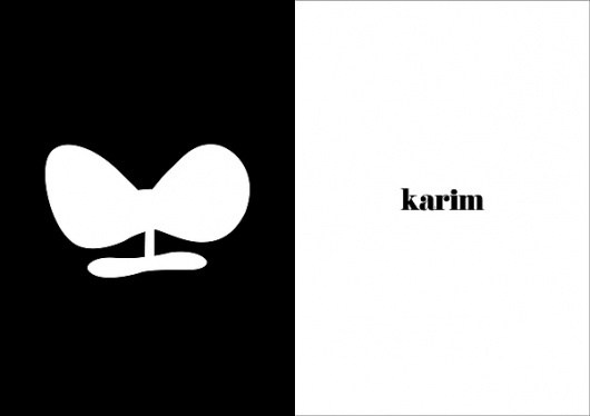Cut it out on the Behance Network #white #forniture #design #graphic #black #minimal #and