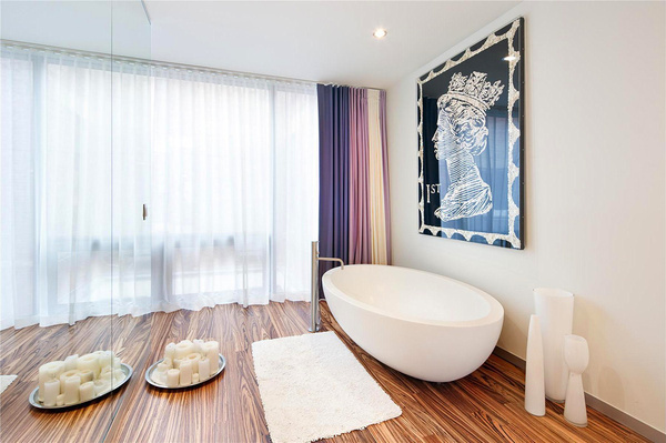Bathroom lighting - Decorative Bathroom Ideas #interior #design #bathroom #bathtub #decoration