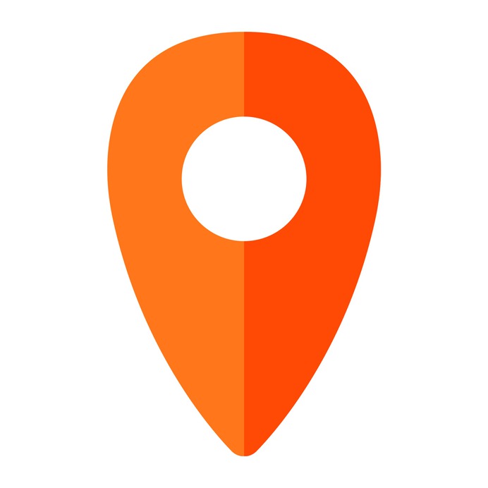 See more icon inspiration related to pin, maps and location, business and finance, location pin, map pointer, map point, map location, placeholder and location on Flaticon.
