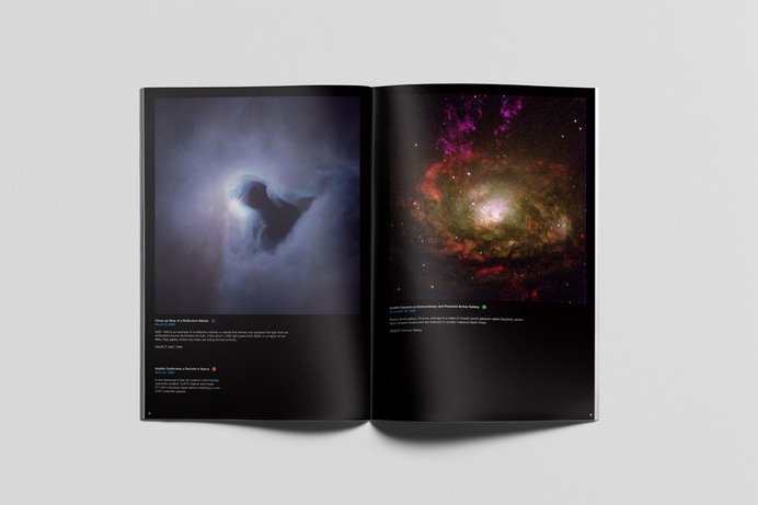 Hubble 25 Years On Book Design &ndash; Deivid Cole