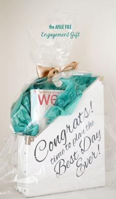 Cute engagement gift!