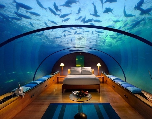 Conrad Rangali Island Resort #resort #architecture #underwater