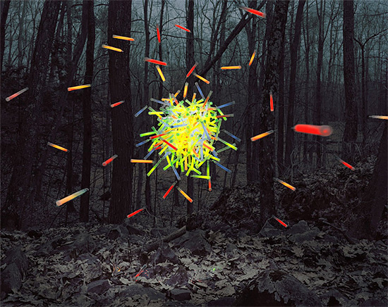 Thomas Jackson - Hovering Objects Photographed #objects #photo #nature #hovering #manipulation