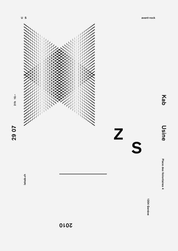 It's Nice That : Cracking set of typographic gig posters from Todeschini Mamie #todeshini #mamie #poster
