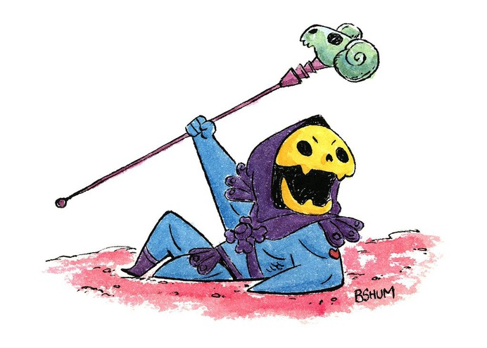 Benson Shum "Skeletor" #skull
