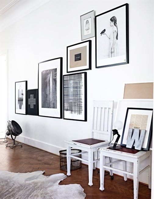 Classic Art Hanging Trend: How to Hang Art Off Center | Apartment Therapy #interior #gallery #prints #decor #art
