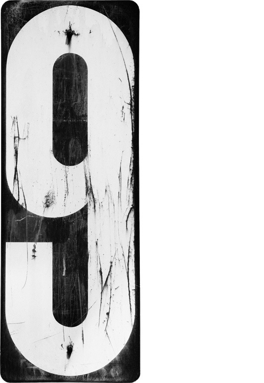 DANIEL FREYTAG / PHOTOGRAPHER #nine #number #distressed