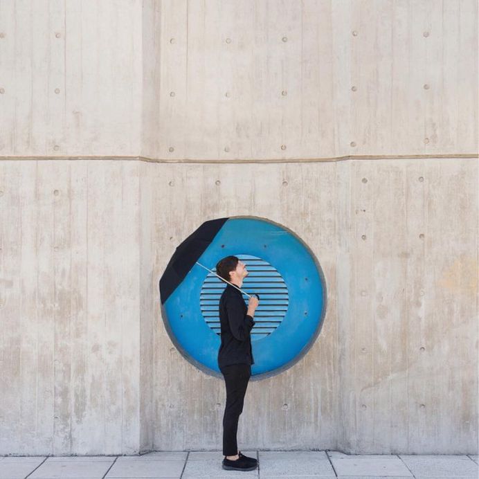 Architectural Self-Portraits by Photography Duo Daniel Rueda and Anna Devís