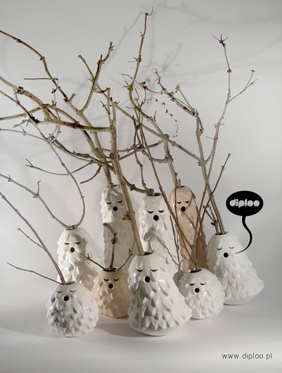 Singing Brownies on the Behance Network #vases #diploo #design #ceramic #funny