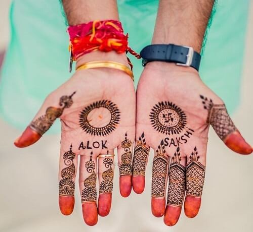 Fuss Free Mehndi Designs for Groom to Surprise Their Be...