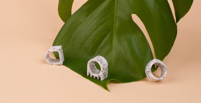 Studio Allt stones geometric minimal modern rings jewelry slovakia design inspiration designblog www.mindsparklemag.com
