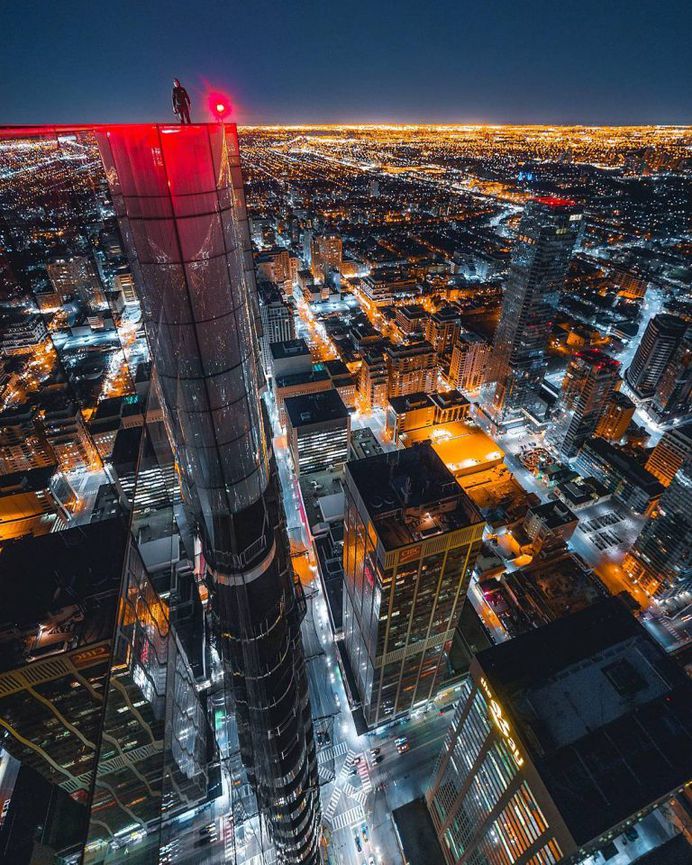 Dazzling Photos of Toronto Taken From The Rooftops by Max Whitehead