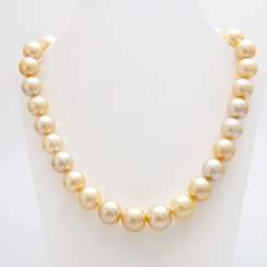 Necklace of South sea pearls in history
