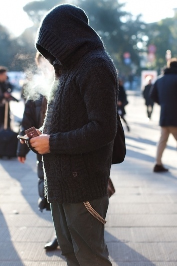 On the Street….Hoodie, Florence « The Sartorialist #fashion