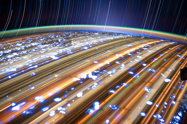 3 | Photographing Star Trails From Space, At 17,000 MPH | Co.Design: business + innovation + design #earth #iss #startrail #space