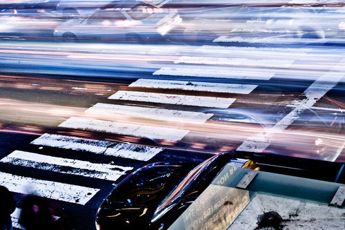 Time Square by Shell of Light #city #exposure #photography #streak #york #long #light #new